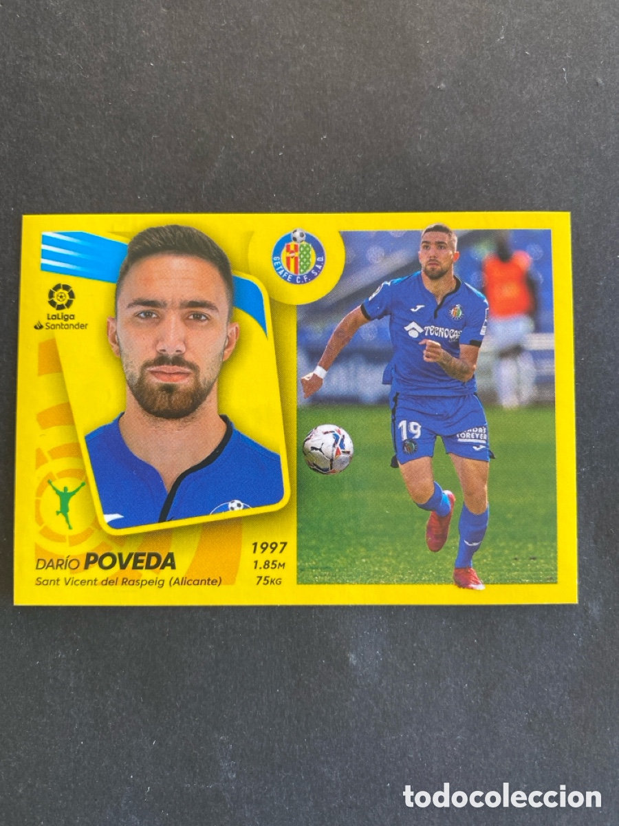 Cromos de f&uacute;tbol: Cromo liga 21/22 Getafe N* 18