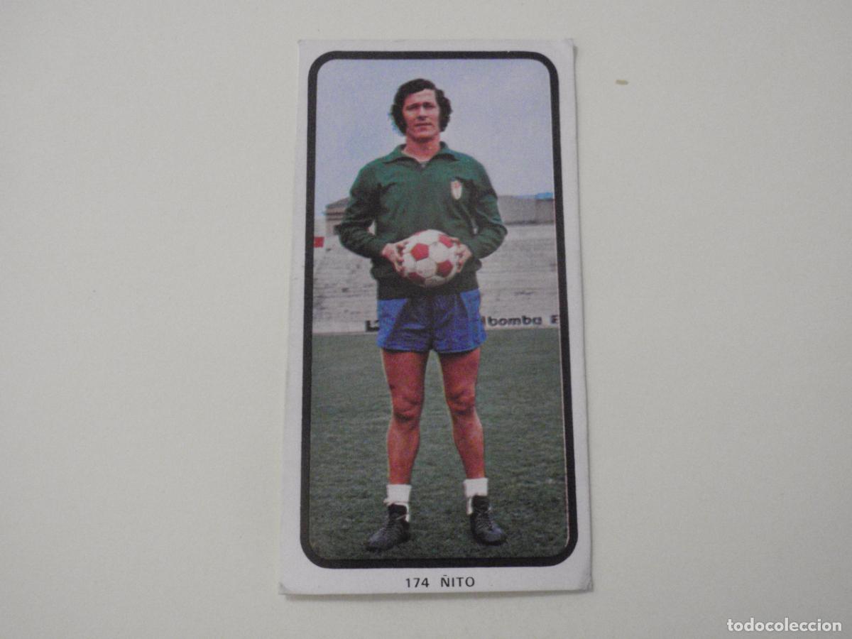Cromos de f&uacute;tbol: Cromo de f&uacute;tbol 174 &Ntilde;ITO - Granada. Liga 1973 1974 RUIROMER - RUIZ ROMERO 73 74