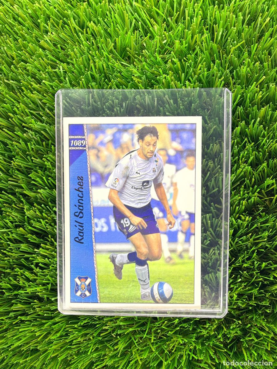 Cromos de f&uacute;tbol: N&ordm; 1089 Ra&uacute;l S&aacute;nchez CD Tenerife Mundicromo Fichas de La Liga 06 07
