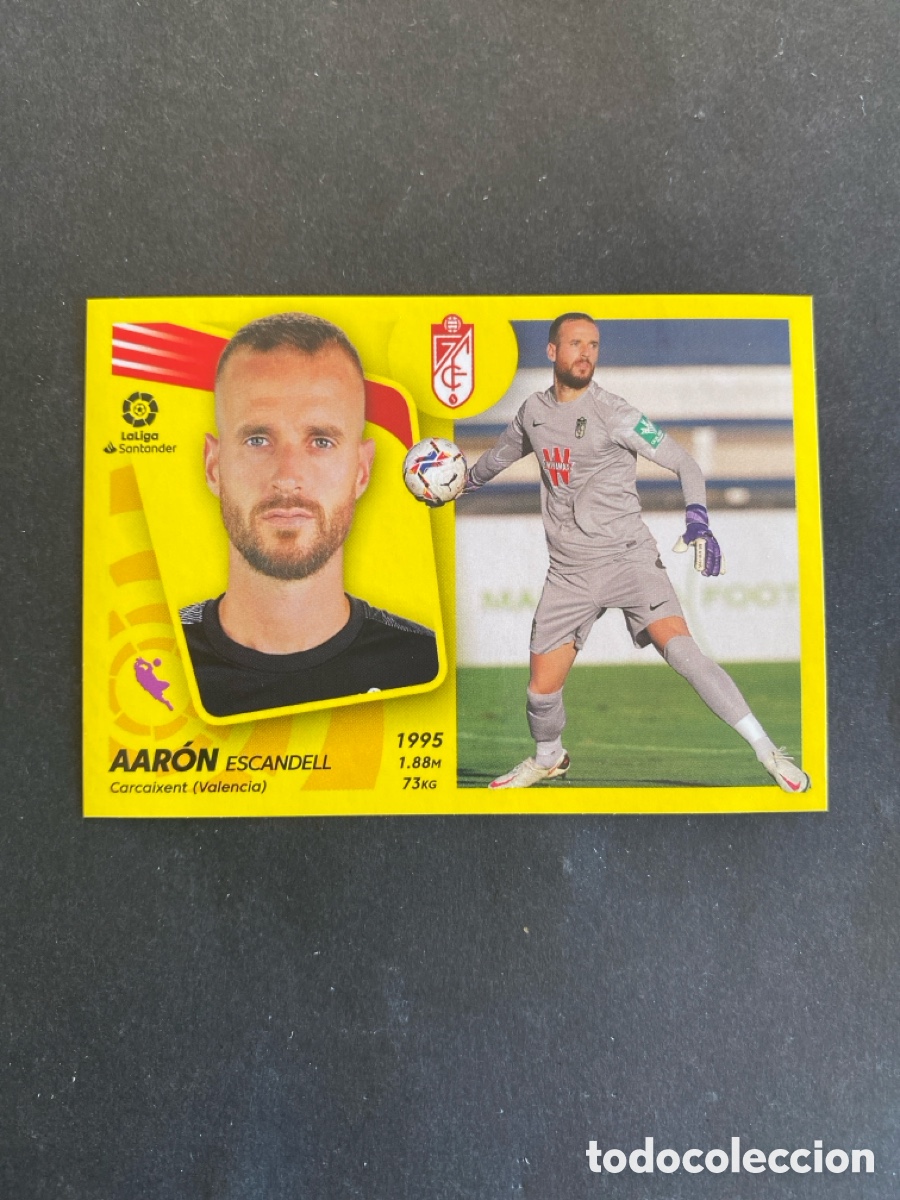 Cromos de f&uacute;tbol: Cromo liga 21/22 Granada N* 6