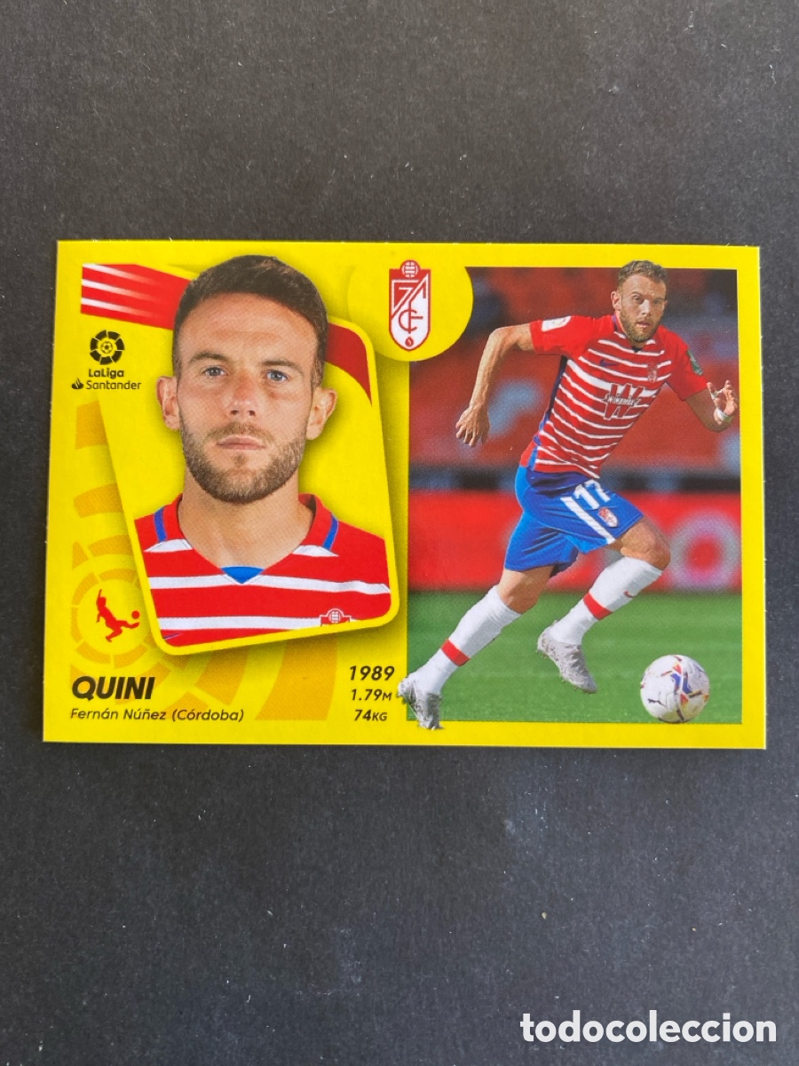 Cromos de f&uacute;tbol: Cromo liga 21/22 Granada N* 8B