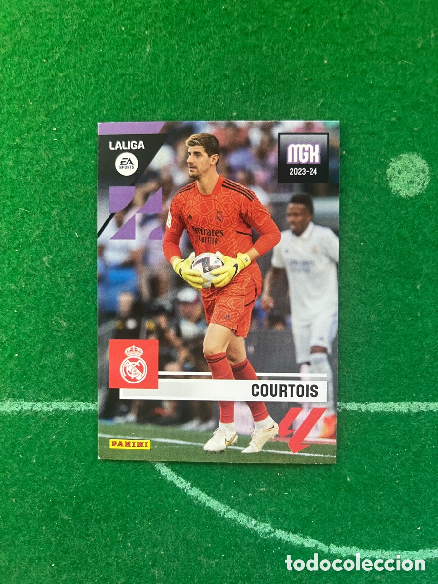 Cromos de f&uacute;tbol: 236 COURTOIS REAL MADRID MEGACRACKS 2023 2024 PANINI