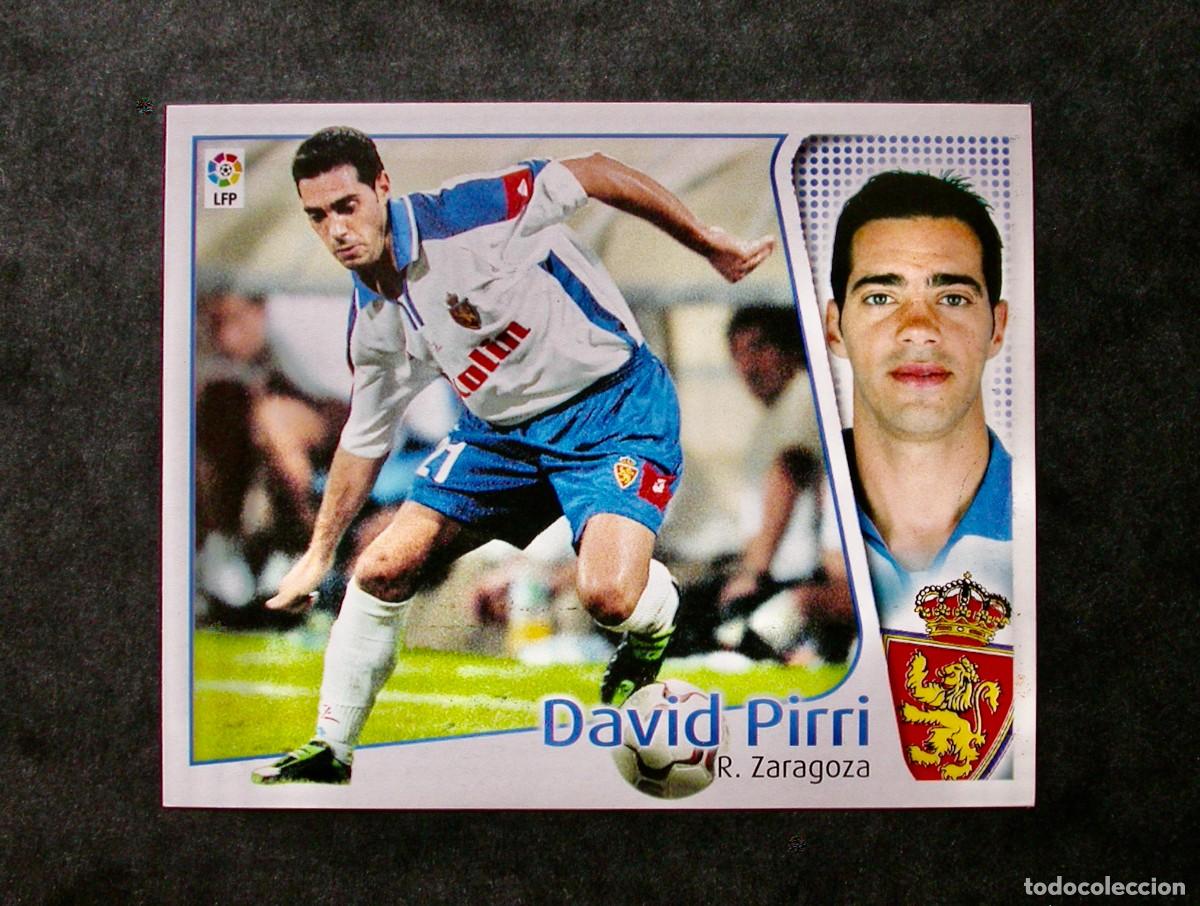 Cromos de f&uacute;tbol: DAVID PIRRI / ZARAGOZA / EDICIONES ESTE LIGA 2004-2005 04-05 / NUNCA PEGADO
