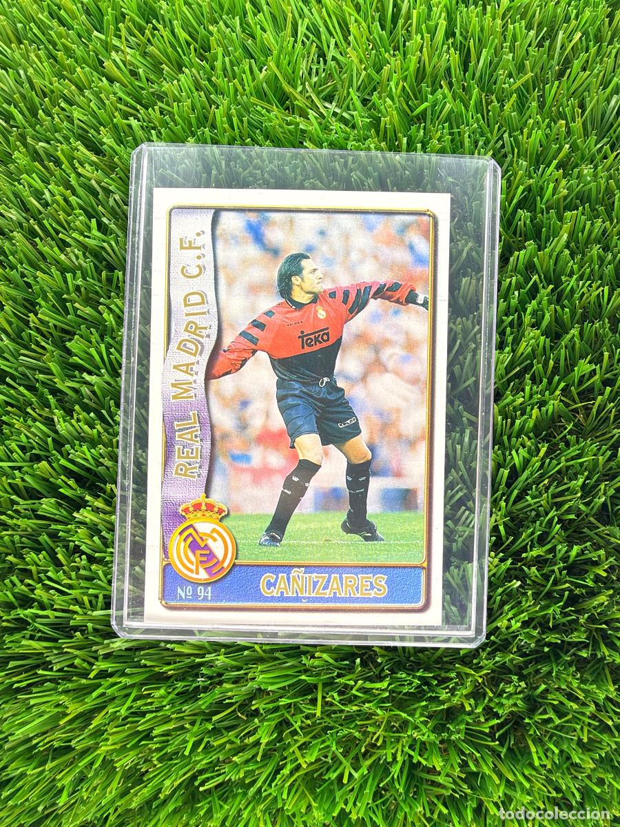 Cromos de f&uacute;tbol: N&ordm; 94 Ca&ntilde;izares Real Madrid CF Mundicromo Fichas de La Liga 96 97