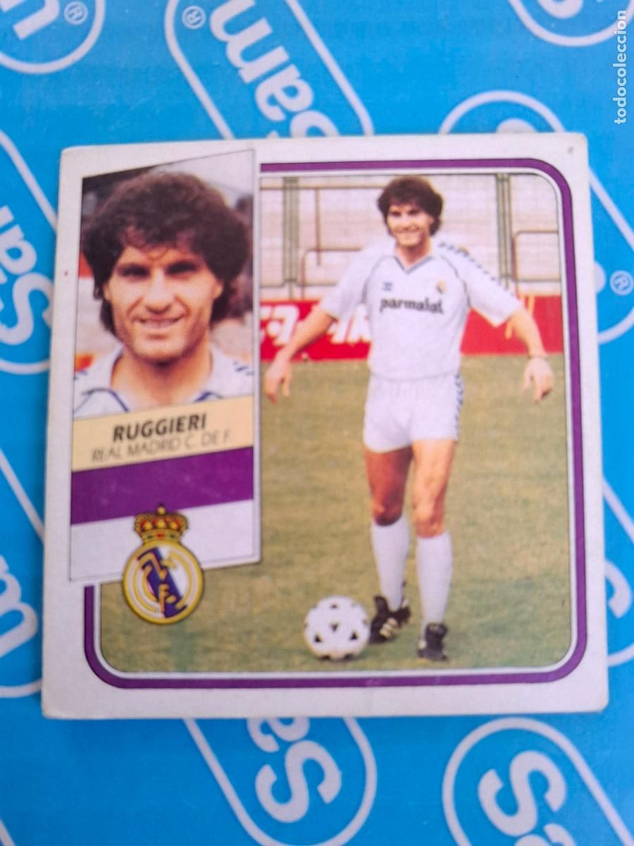 Cromos de f&uacute;tbol: ESTE 1989 1990 89 90 - RUGGIERI - REAL MADRID ( NUNCA PEGADO )