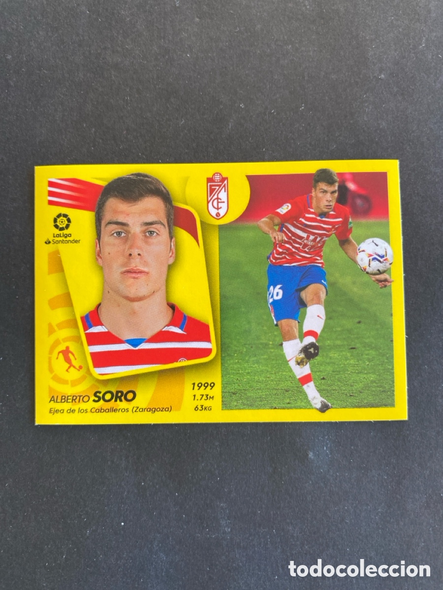 Cromos de f&uacute;tbol: Cromo liga 21/22 Granada N* 15A