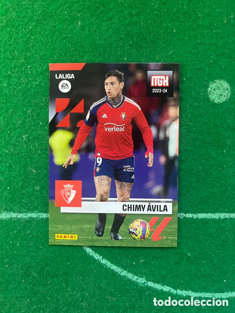 Cartes &agrave; collectionner de Football: 287 CHIMY &Aacute;VILA OSASUNA MEGACRACKS 2023 2024 PANINI