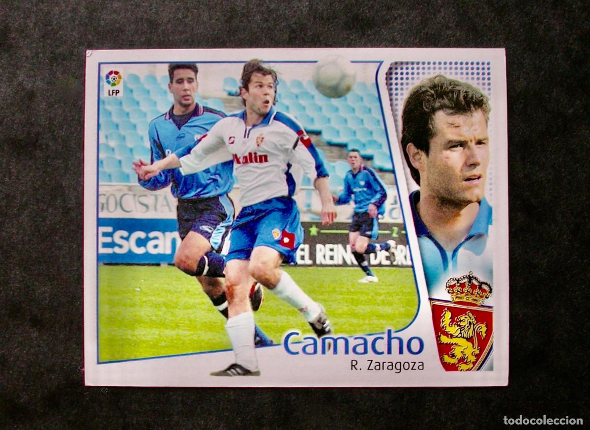 Cartes &agrave; collectionner de Football: CAMACHO / ZARAGOZA / EDICIONES ESTE LIGA 2004-2005 04-05 / NUNCA PEGADO