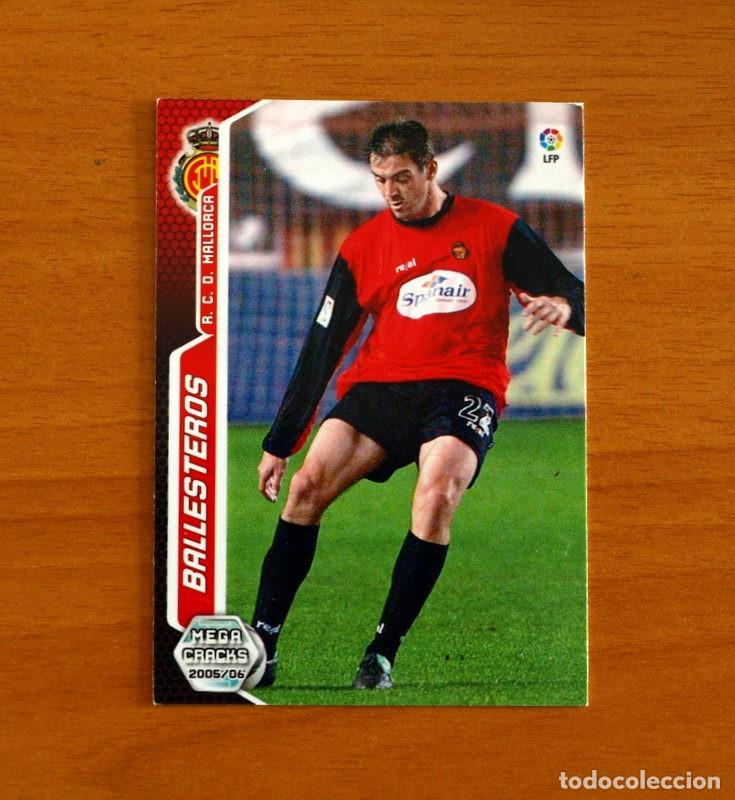 Football Stickers: Mallorca -N&ordm; 221 Ballesteros -Megacracks Las Fichas Liga 2005-2006-05-06 Mega Cracks Panini