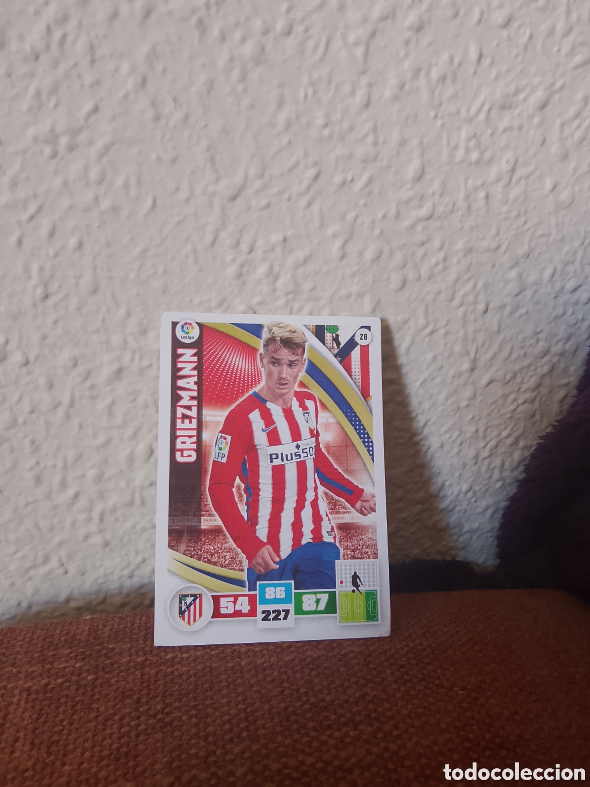 Fu&szlig;ball-Sticker: Griezzman atl&eacute;tico De Madrid 28 Adrenalyn XL 15-16 2015 2016