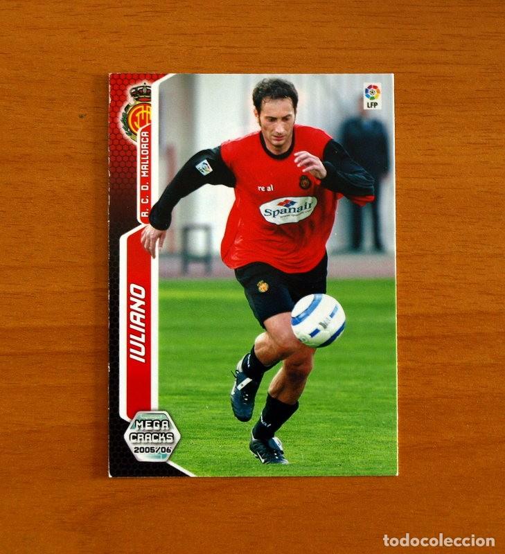 Fu&szlig;ball-Sticker: Mallorca -N&ordm; 222 Iuliano -Megacracks Las Fichas Liga 2005-2006-05-06 Mega Cracks Panini