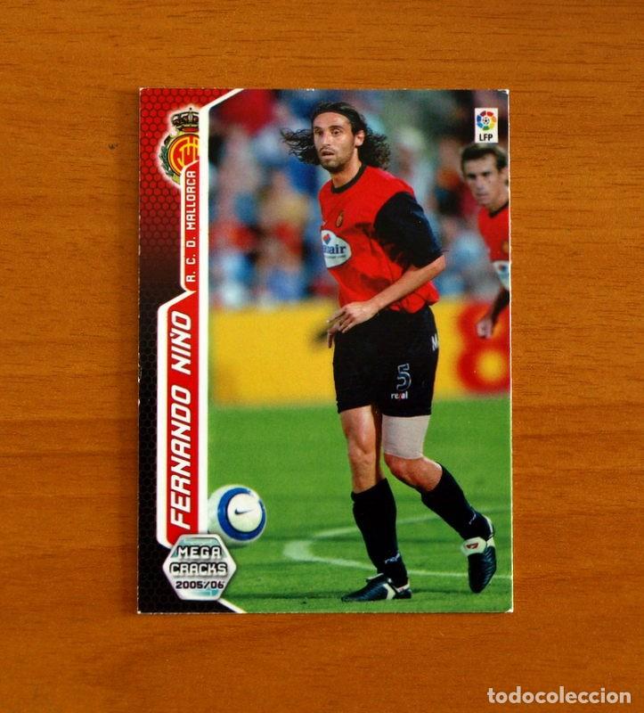 Figurine di Calcio: Mallorca -N&ordm; 223 Fernando Ni&ntilde;o -Megacracks Las Fichas Liga 2005-2006-05-06 Mega Cracks Panini