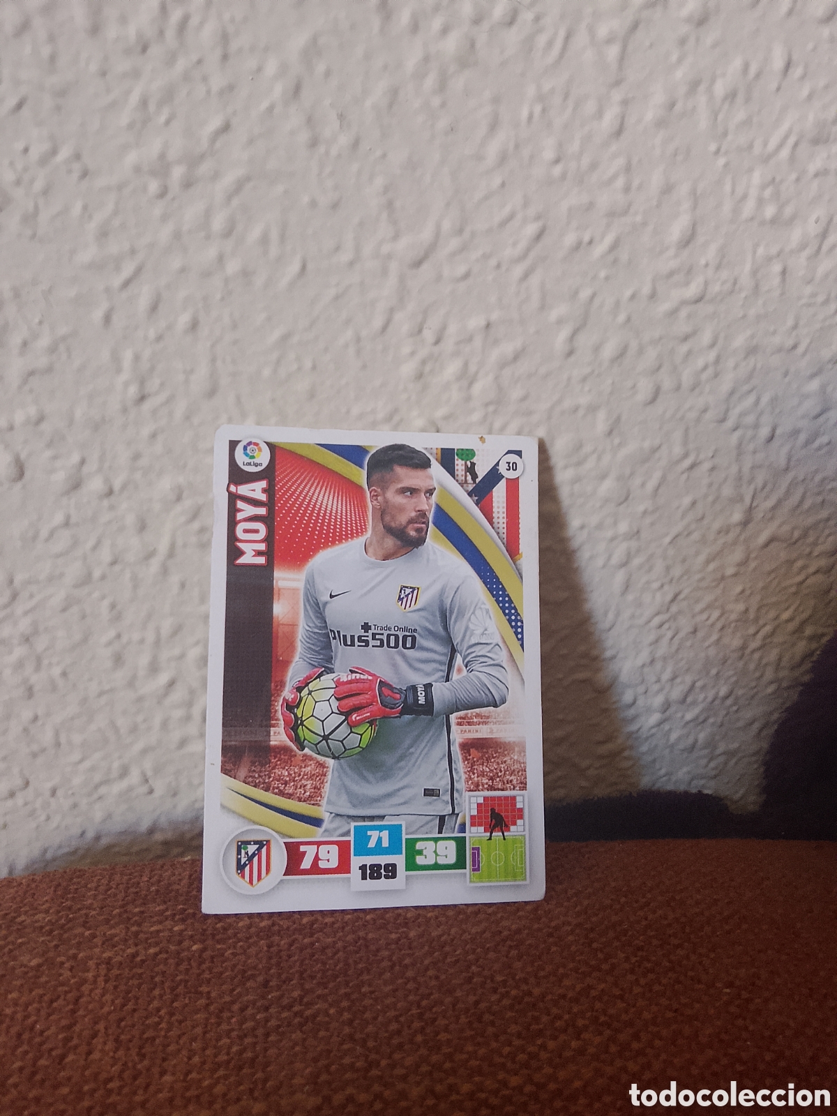 Cromos de f&uacute;tbol: Moya 30atl&eacute;tico De Madrid Adrenalyn XL 15-16 2015 2016