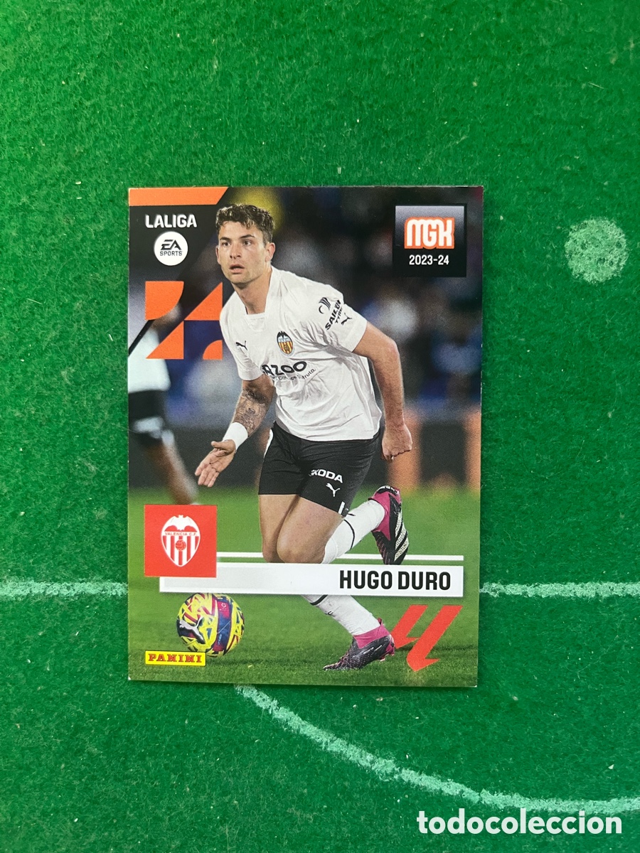 Cromos de Futebol: 358 HUGO DURO VALENCIA MEGACRACKS 2023 2024 PANINI