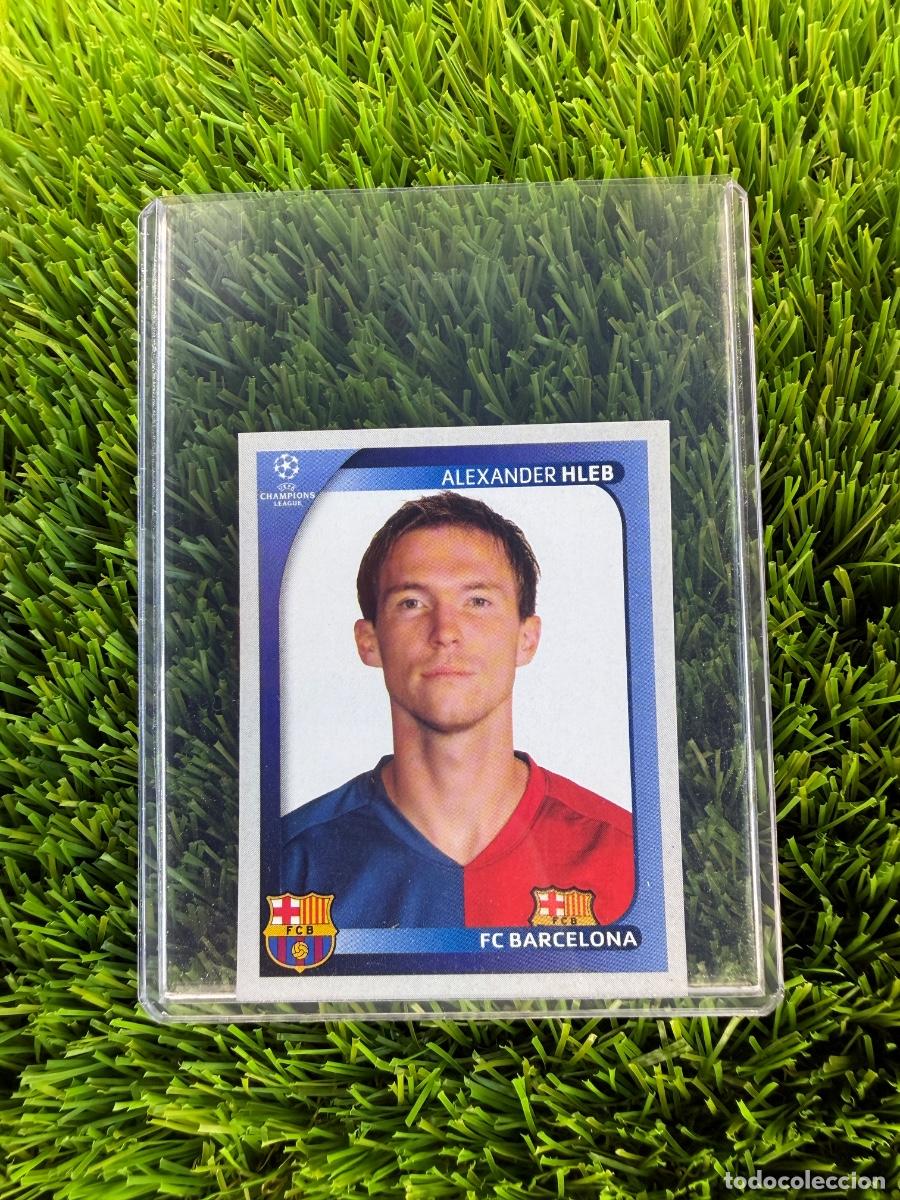 Cromos de f&uacute;tbol: N&ordm; 105 Alexander Hleb FC Barcelona UEFA Champions League Stickers 08 09