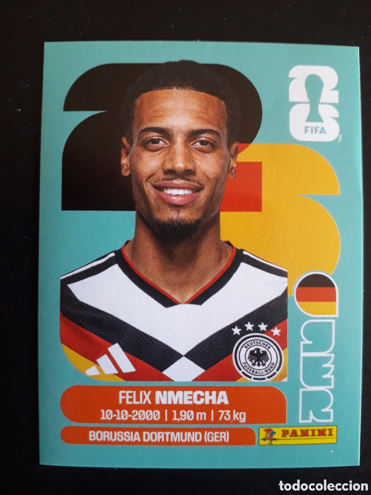 Cromos de f&uacute;tbol: NMECHA ALEMANIA GER 12 MUNDIAL F&Uacute;TBOL 2026 FIFA WORLD CUP PANINI SIN PEGAR PEDIDO M&Iacute;NIMO 3&euro;