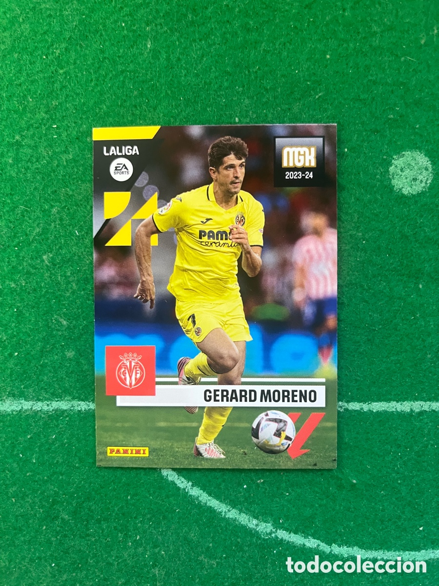 Cromos de f&uacute;tbol: 377 GERARD MORENO VILLARREAL MEGACRACKS 2023 2024 PANINI