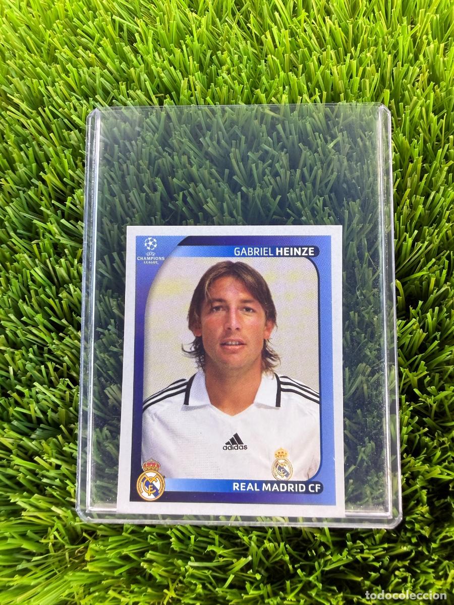 Cromos de f&uacute;tbol: N&ordm; 438 Gabriel Heinze Real Madrid CF UEFA Champions League Stickers 08 09
