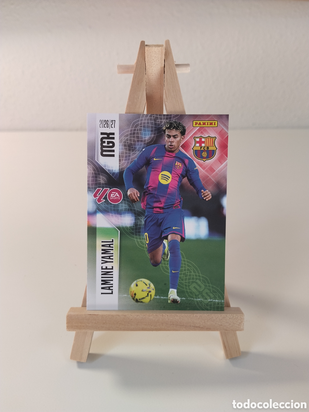 Cromos de f&uacute;tbol: Lamine Yamal 89 megacrack 26/27