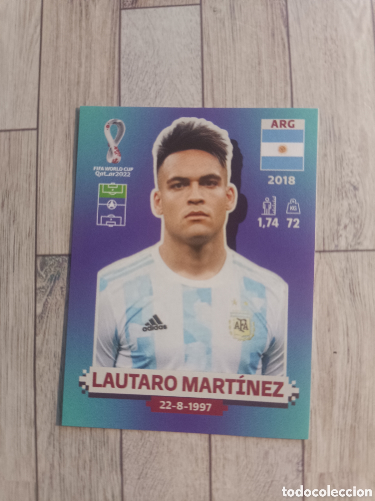 Football Stickers: ARG 19 ARG19 LAUTARO MARTINEZ ARGENTINA STICKER PANINI MUNDIAL 2022 WORLD CUP QATAR COPA MUNDO