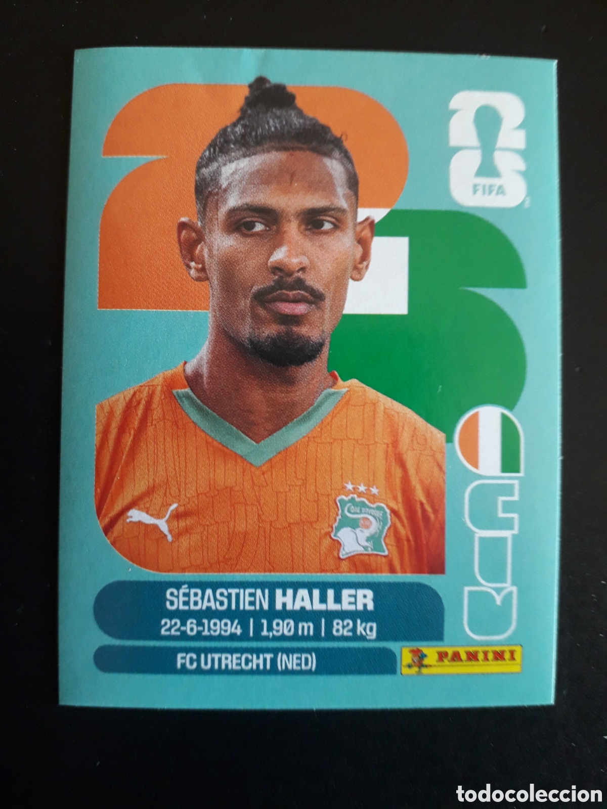 Cromos de f&uacute;tbol: HALLER COSTA DE MARFIL CIV 16 MUNDIAL F&Uacute;TBOL 2026 FIFA WORLD CUP PANINI SIN PEGAR PEDIDO M&Iacute;NIMO 3&euro;.