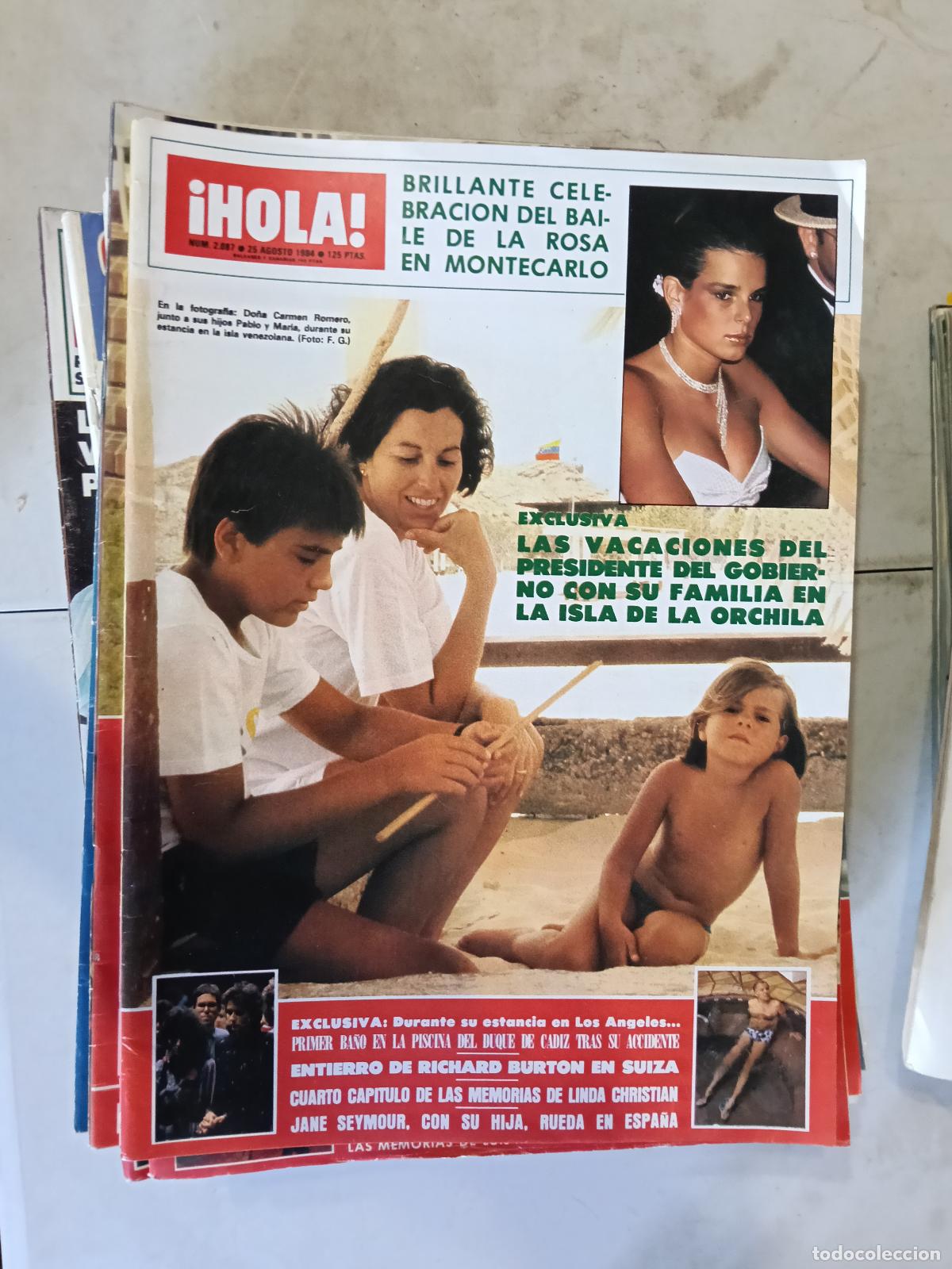 Cromos de f&uacute;tbol: REVISTA HOLA N&ordm; 2087