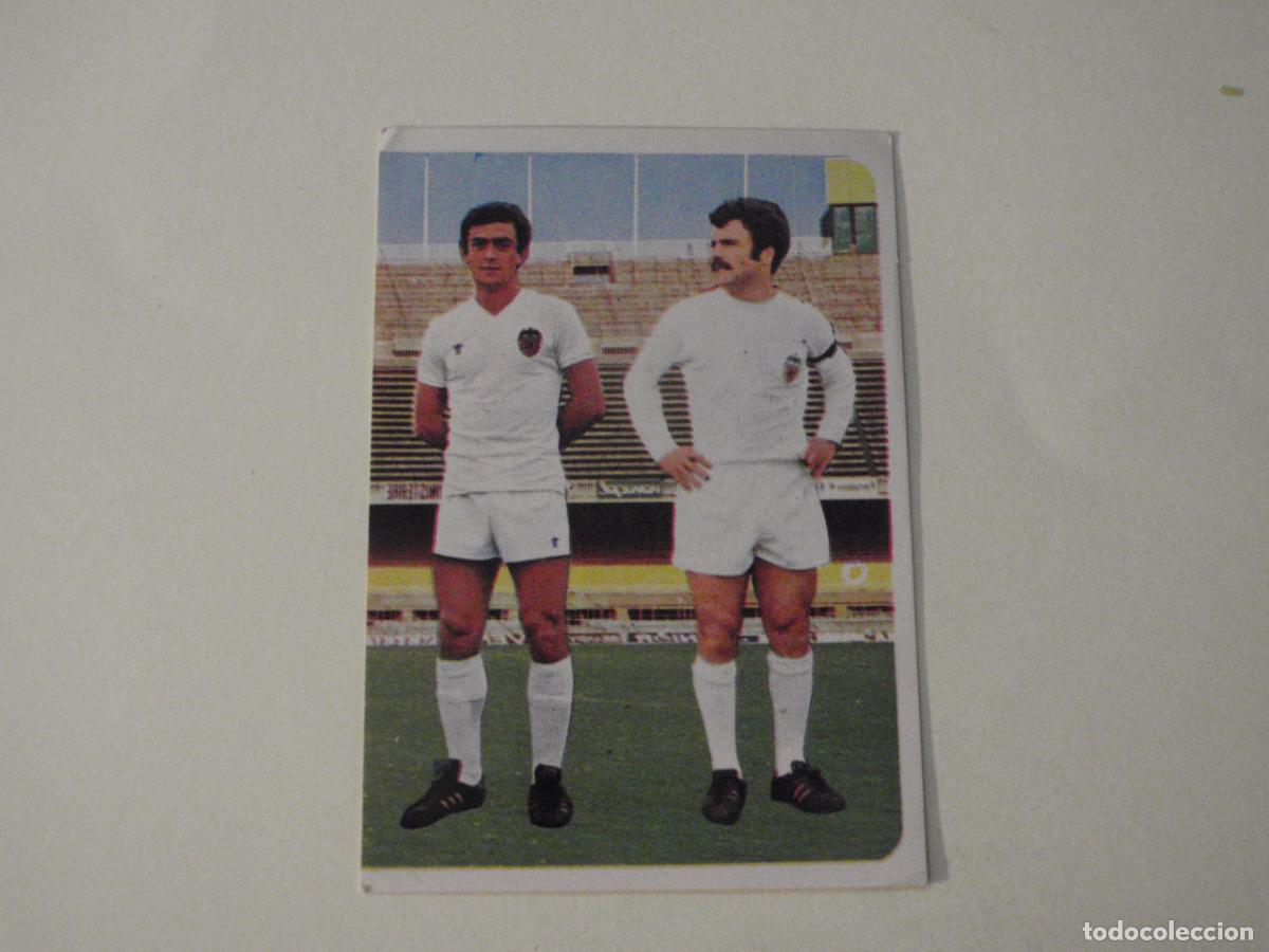 Football Stickers: Cromo de f&uacute;tbol 132 SERGIO - PLANELLES (Valencia). Liga 1975 1976 RUIROMER - RUIZ ROMERO 75 76