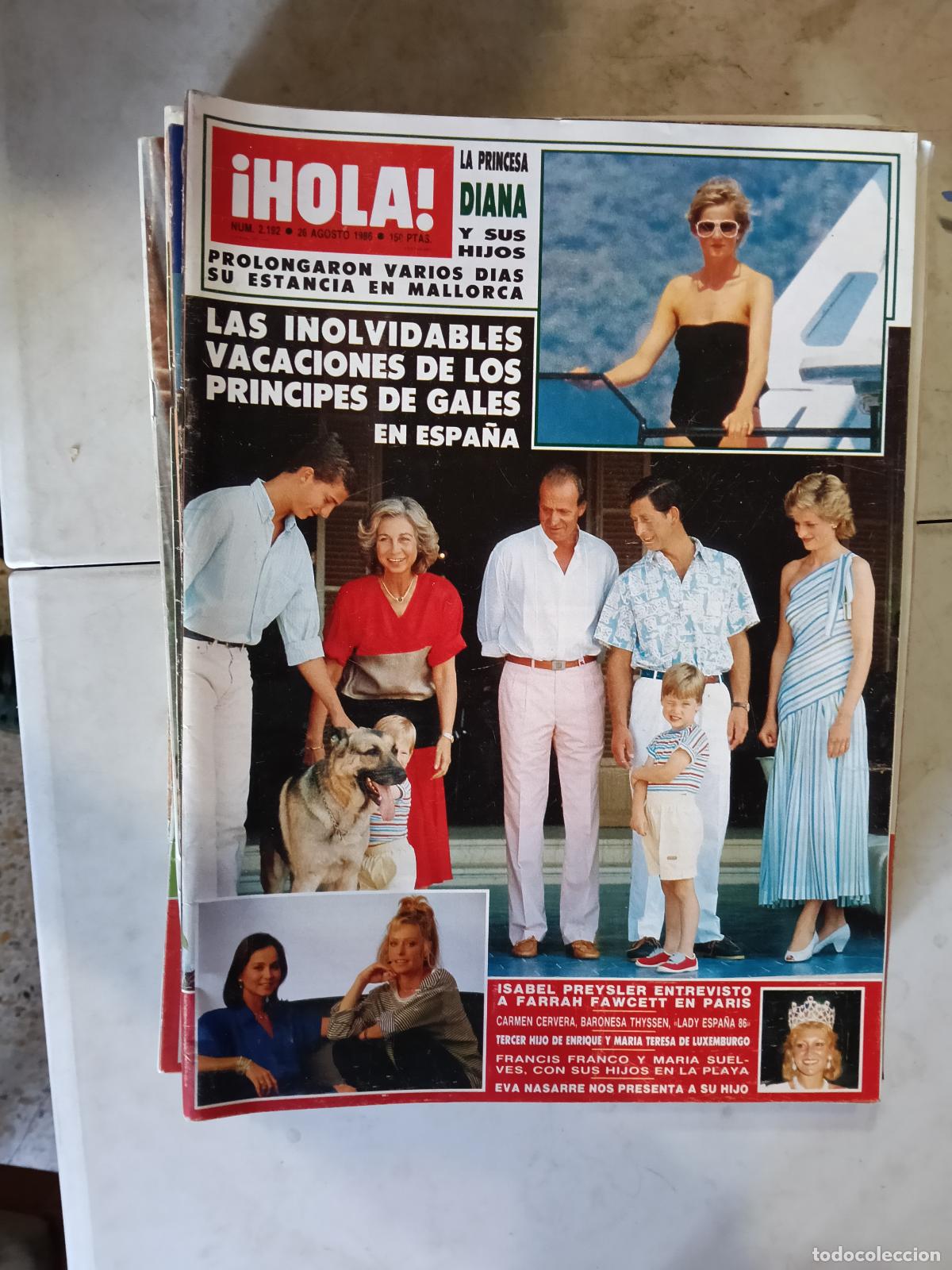 Fu&szlig;ball-Sticker: REVISTA HOLA N&ordm; 2192 DIANA