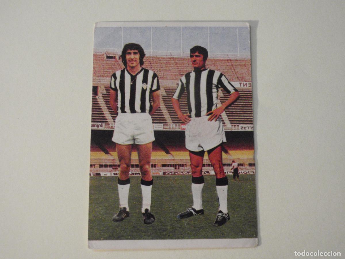 Cromos de f&uacute;tbol: Cromo de f&uacute;tbol 154 BABILONI - ANDRES (Castell&oacute;n). Liga 1975 1976 RUIROMER - RUIZ ROMERO 77 76