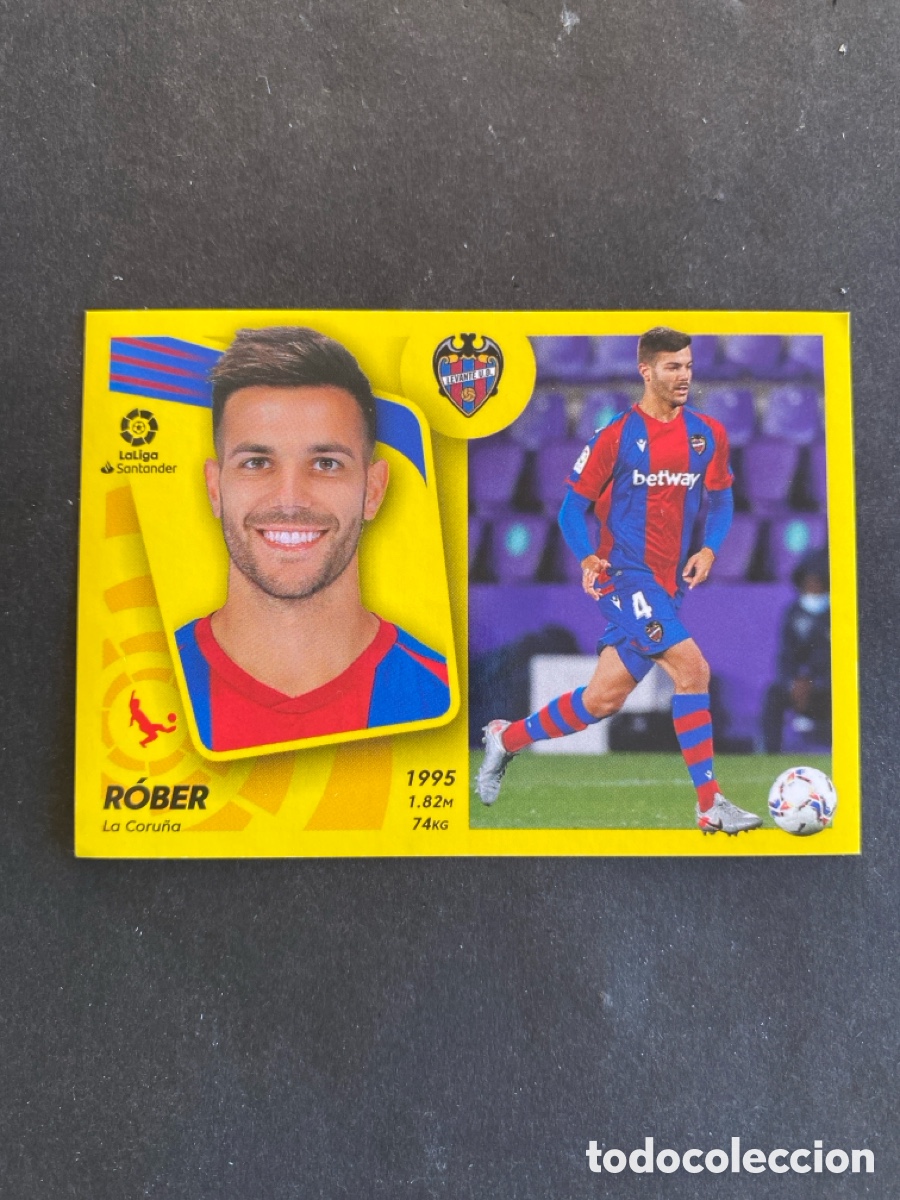 Cromos de f&uacute;tbol: Cromo liga 21/22 Levante N* 10B