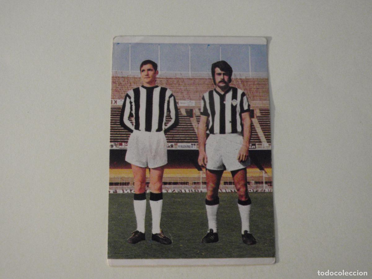Cromos de f&uacute;tbol: Cromo de f&uacute;tbol 155 CORRALES - GONZALEZ (Castell&oacute;n). Liga 1975 1976 RUIROMER - RUIZ ROMERO 77 76