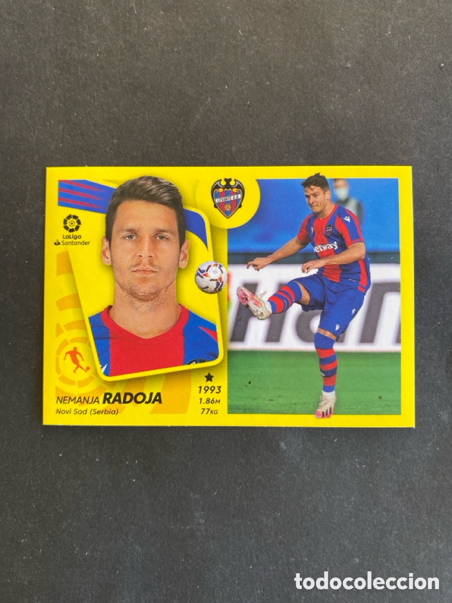 Cromos de f&uacute;tbol: Cromo liga 21/22 Levante N* 12A