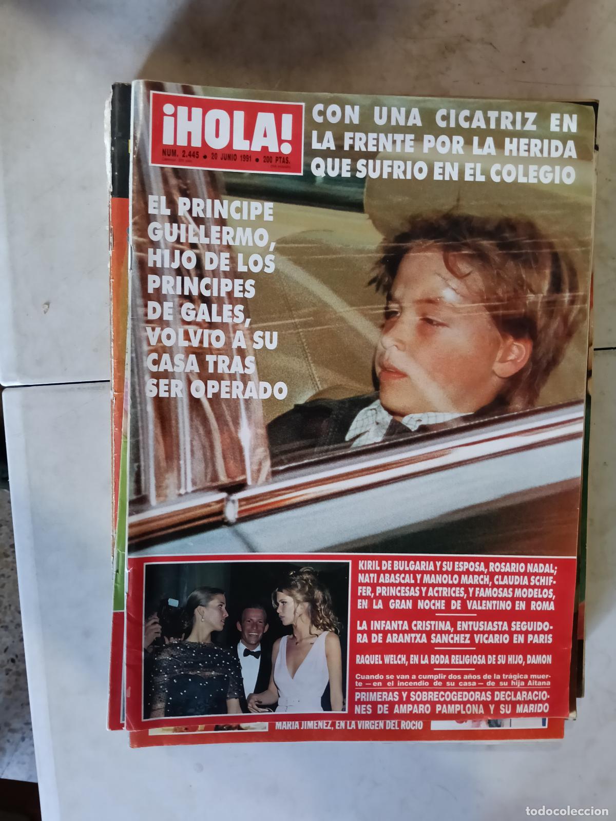 Cromos de f&uacute;tbol: REVISTA HOLA N&ordm; 2445 - Foto 1