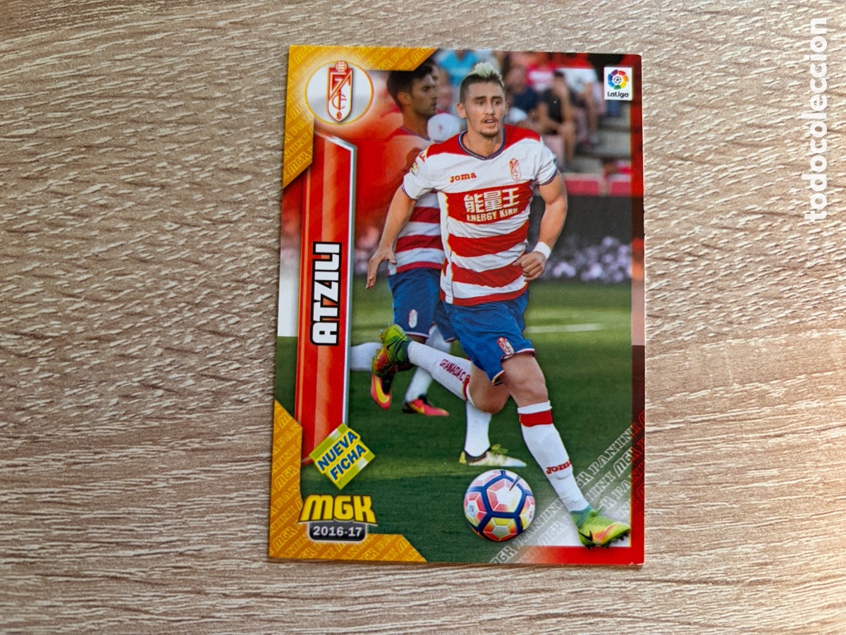 Football Stickers: 260 BIS OMER ATZILI NUEVA FICHA MEGACRACKS MGK 2016 2017 16 17 GRANADA CF