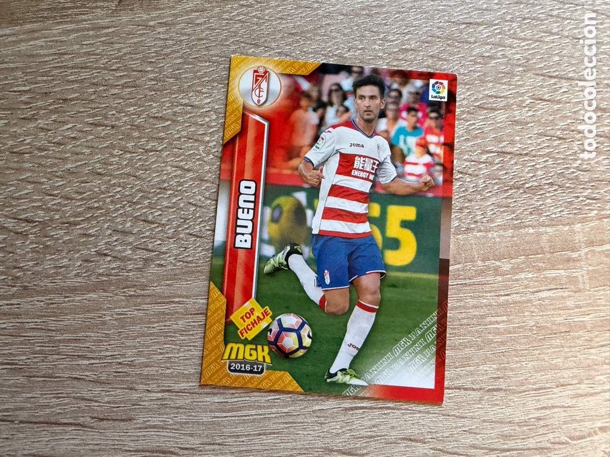 Cromos de f&uacute;tbol: 267 ALBERTO BUENO TOP FICHAJE MEGACRACKS MGK 2016 2017 16 17 GRANADA CF