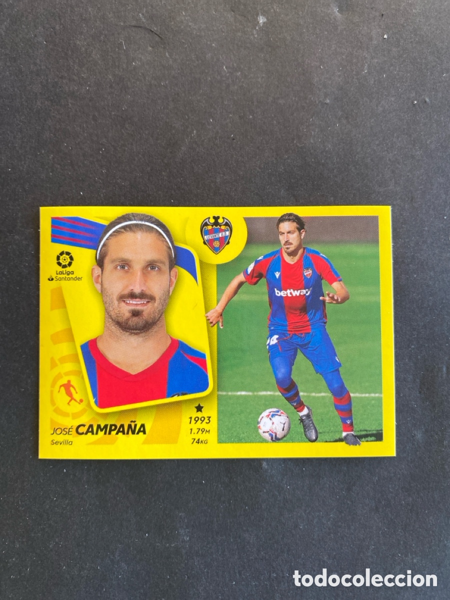 Cromos de f&uacute;tbol: Cromo liga 21/22 Levante N* 14