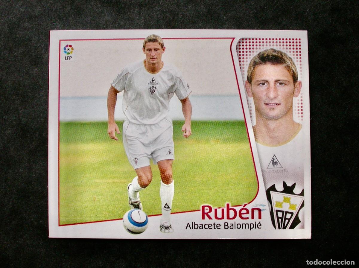 Cromos de f&uacute;tbol: RUB&Eacute;N / FICHAJE 15 / ALBACETE / EDICIONES ESTE LIGA 2004-2005 04-05 / NUNCA PEGADO