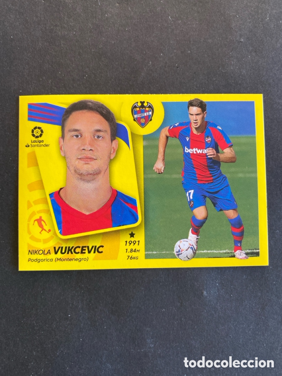 Cromos de f&uacute;tbol: Cromo liga 21/22 Levante N* 15