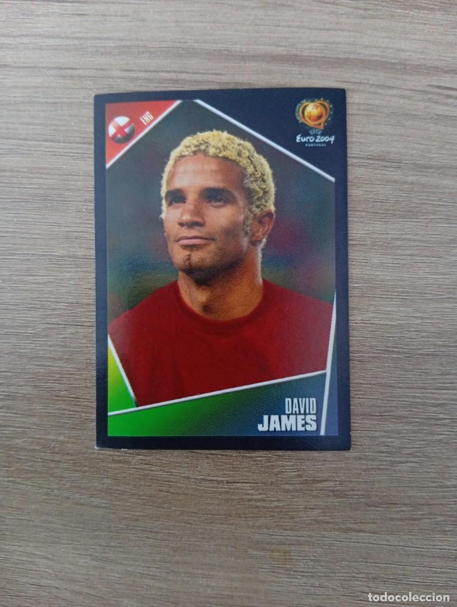 Cromos de f&uacute;tbol: DAVID JAMES 117 INGLATERRA EURO 2004 PORTUGAL NUNCA PEGADO SIN PEGAR