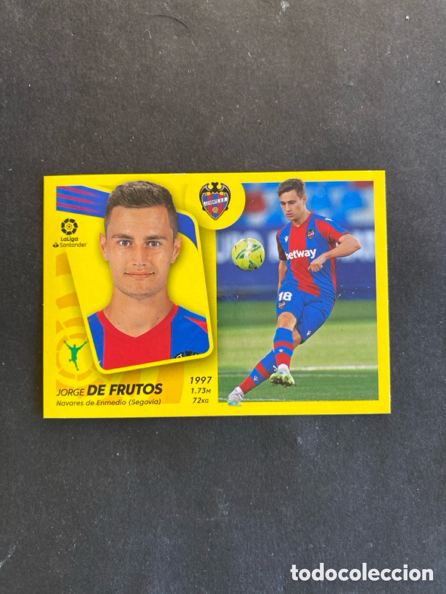 Cromos de f&uacute;tbol: Cromo liga 21/22 Levante N* 17
