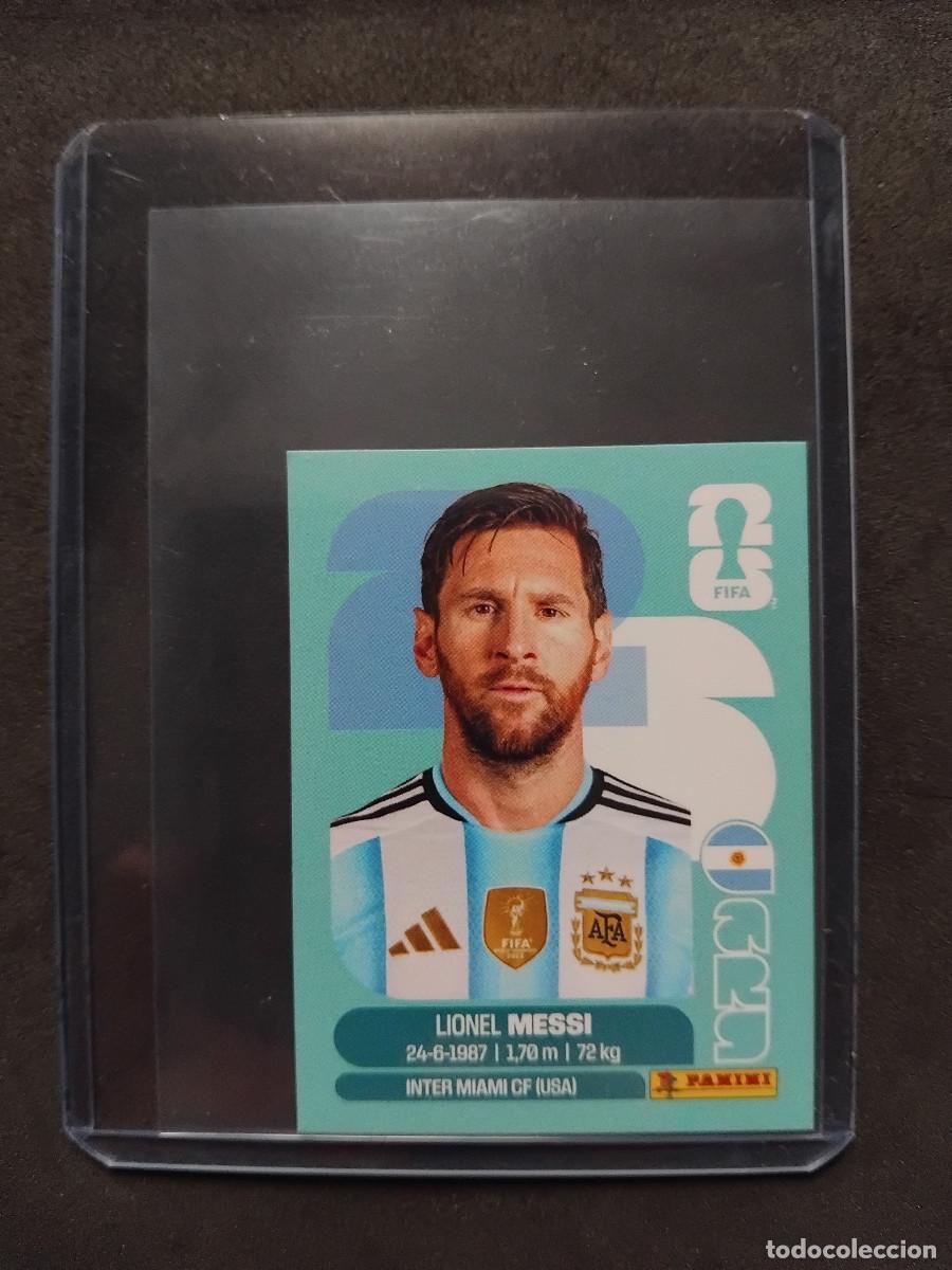 Fu&szlig;ball-Sticker: LIONEL MESSI ARG 17 - ARGENTINA ARG 17 - PANINI MUNDIAL FIFA WORLD CUP 2026