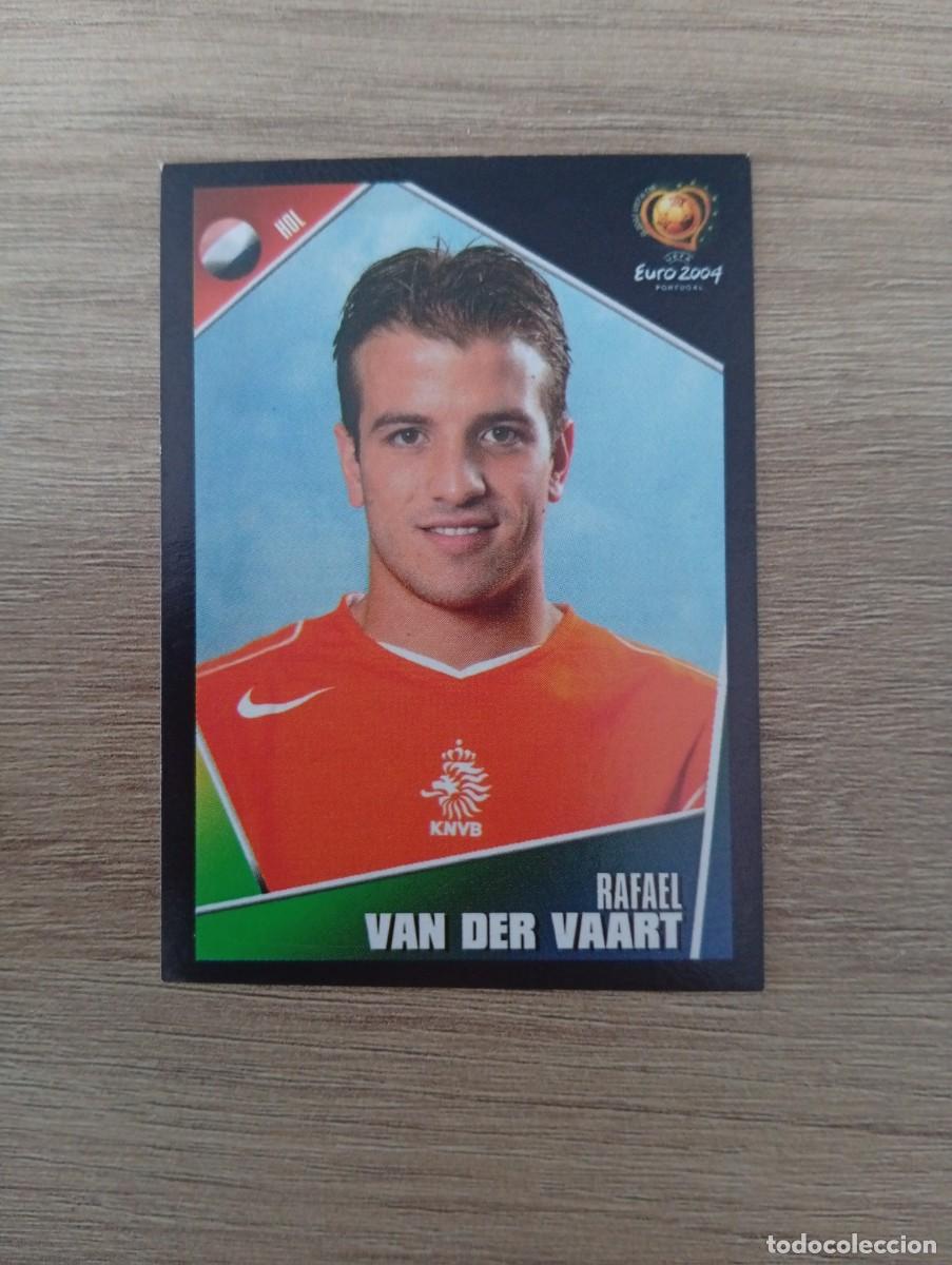 Football Stickers: RAFAEL VAN DER VAART 325 HOLANDA EURO 2004 PORTUGAL NUNCA PEGADO SIN PEGAR