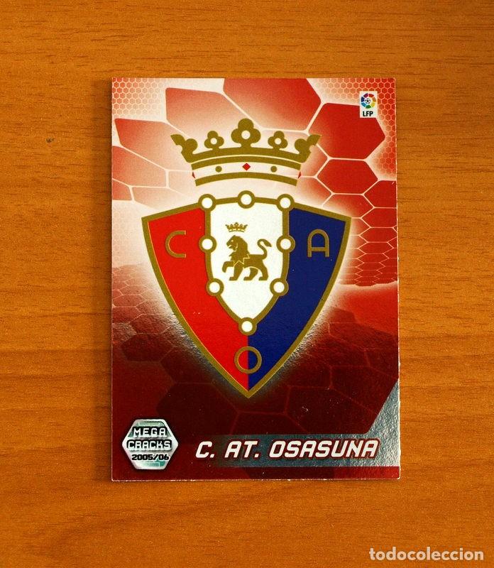 Football Stickers: Osasuna -N&ordm; 235 Escudo -Megacracks Las Fichas Liga 2005-2006-05-06 Mega Cracks Panini