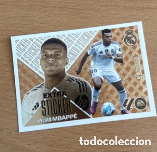 Cromos de f&uacute;tbol: Mbapp&eacute; Extra Sticker Bronce 26-27 - Foto 1