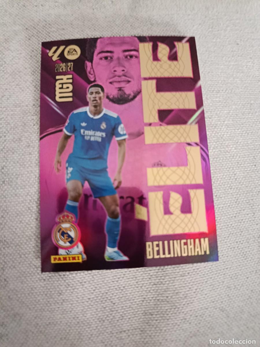 Football Stickers: Megacracks 26/27. 2- Bellingham. Real Madrid. Elite.