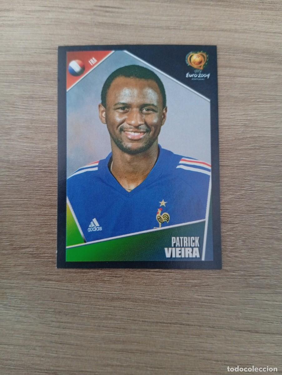Cromos de f&uacute;tbol: PATRICK VIEIRA 108 FRANCIA EURO 2004 PORTUGAL NUNCA PEGADO SIN PEGAR