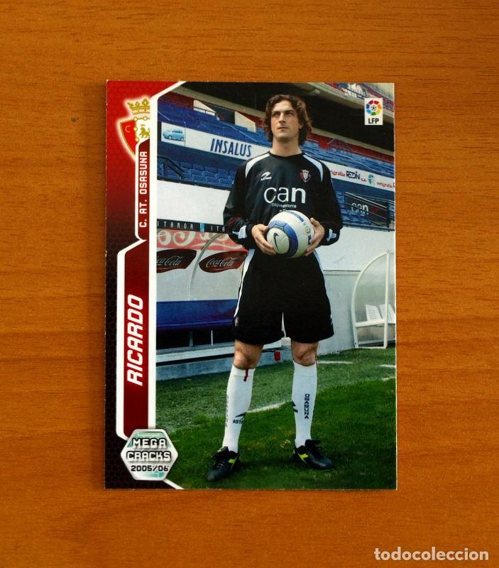 Cromos de f&uacute;tbol: Osasuna -N&ordm; 236 Ricardo -Megacracks Las Fichas Liga 2005-2006-05-06 Mega Cracks Panini