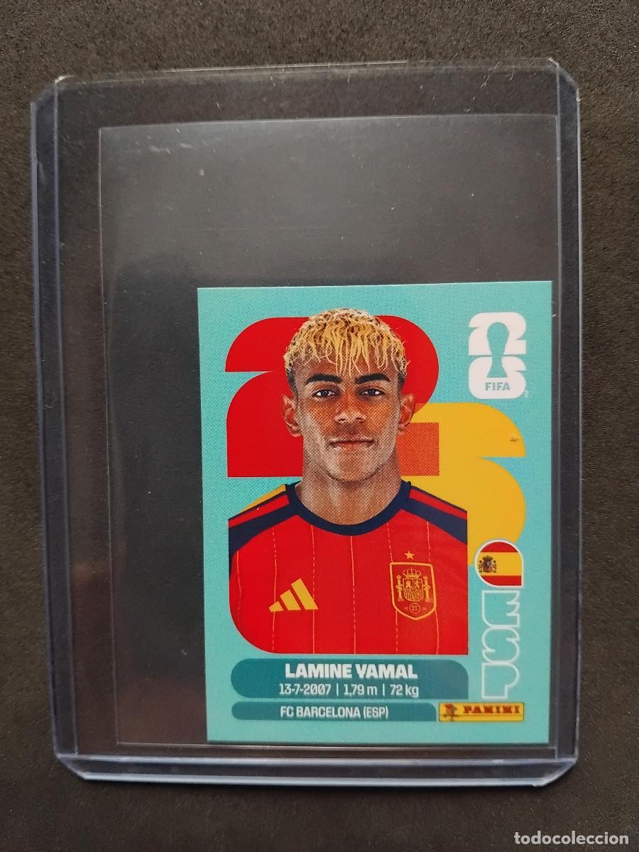 Cromos de f&uacute;tbol: ESP 15 LAMINE YAMAL ESP15 ESPA&Ntilde;A - PANINI FIFA WORLD CUP 2026 MUNDIAL 2026 STICKER LAMIN JAMAL SPAIN