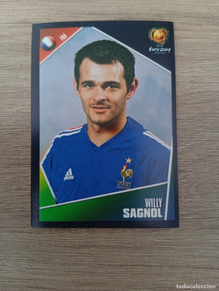 Cromos de f&uacute;tbol: WILLY SAGNOL 98 FRANCIA EURO 2004 PORTUGAL NUNCA PEGADO SIN PEGAR