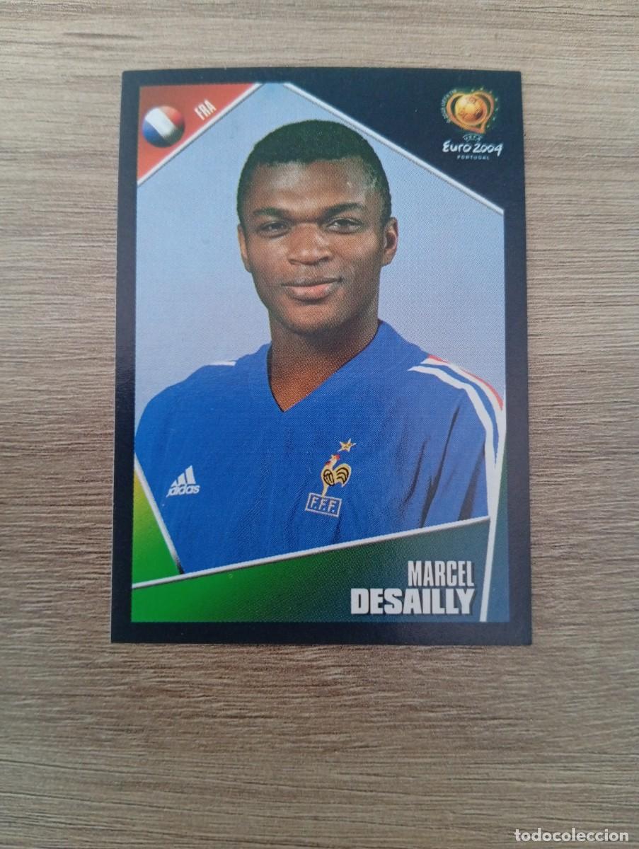 Cromos de f&uacute;tbol: MARCEL DESAILLY 101 FRANCIA EURO 2004 PORTUGAL NUNCA PEGADO SIN PEGAR